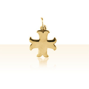 Pendentif Plaqué Or CROIX CATHARE MM                 