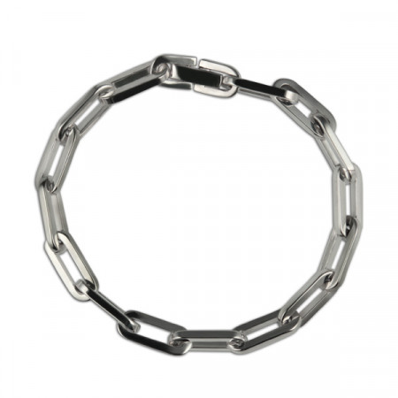 Bracelet Argent RECTANGLE-HL 21cm