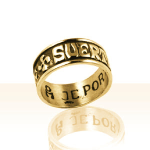 Alliance Or JE PORTE CHANCE 7mm                