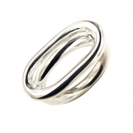 Bague Argent OTO BARRETTE GM