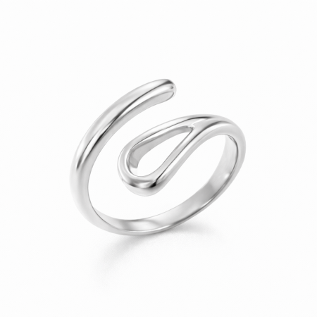 Bague Argent PALMY serpent