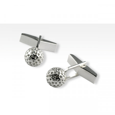 B.Manchettes Argent BALLE DE GOLF               