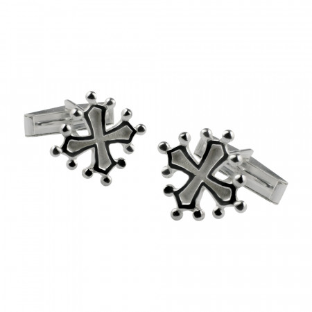 B.Manchettes Argent CROIX OCCITANE T3           
