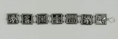 Bracelet Argent 7 PROVINCES TAILLE                