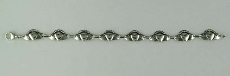 Bracelet Argent 8 Motifs SIGNE DE FOI PM          