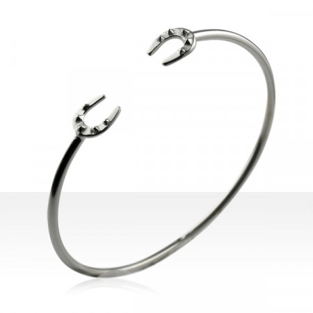 Bracelet Argent JONC FER A CHEVAL                 