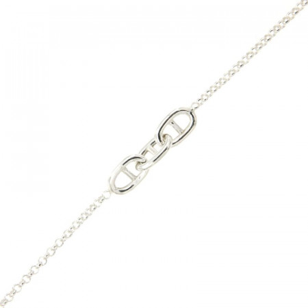 Bracelet Argent LA MER Marine triple / Mini jaseron 18+2,5cm