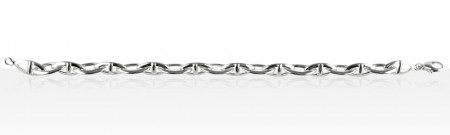 Bracelet Argent MAILLE "SALSA 15" 1/1 MARINE      