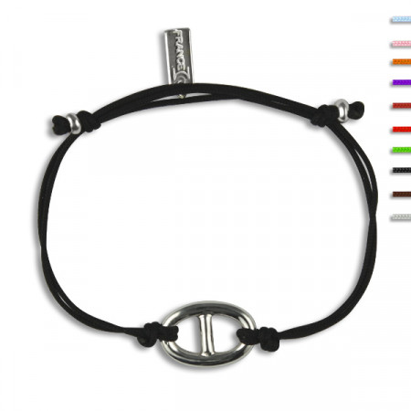 Bracelet Argent NILA MAILLE MARINE