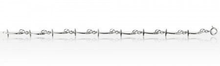 Bracelet Argent POLO MAILLET SUITE                