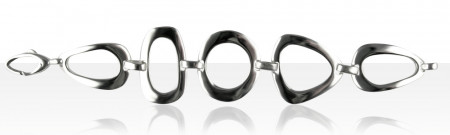 Bracelet Argent SEVENTIES 5                     