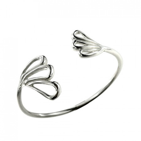 Bracelet jonc Argent PALMY TRI GM