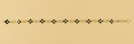 Bracelet Plaqué Or CB PLATE 2 SUITE             