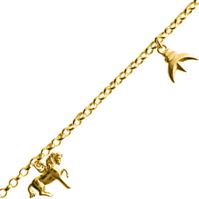 Bracelet Plaqué Or 3 BREL CAMARGUE PM           