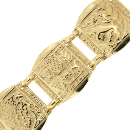 Bracelet Plaqué Or 6 PAYS CELTES PM             