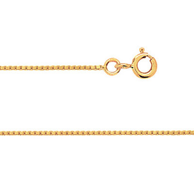 Chaine VENITIENNE Or 375°°° 0,8 MM - 42cm