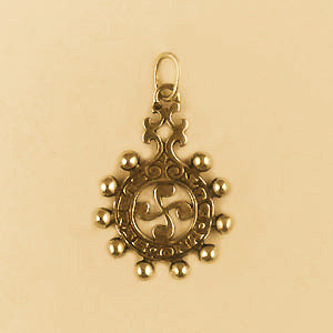Chapelet Plaqué Or GRILLE SUERTE ONA            