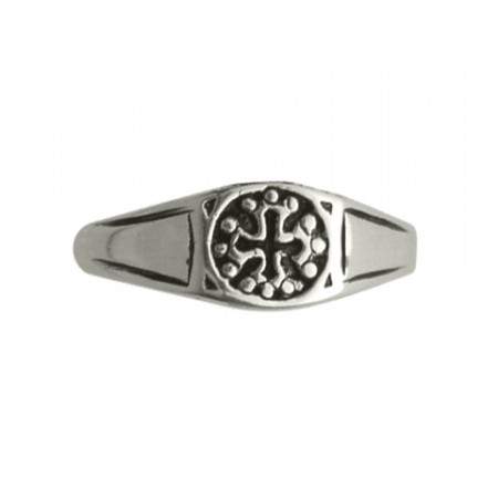 Chevalière Argent PM CROIX OCCITANE               