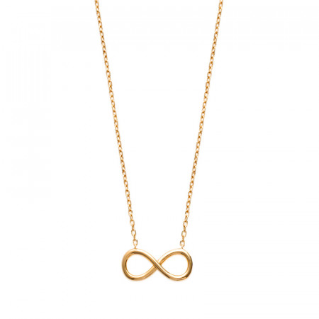 Collier Plaqué Or Infini