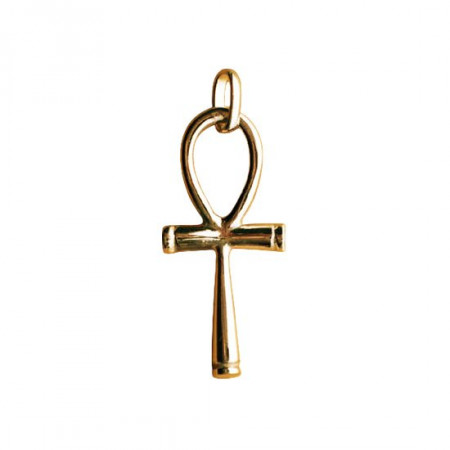 Croix Plaqué Or ANKH GM 01                      