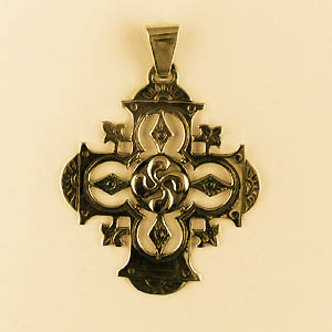 Croix Plaqué Or GRECQUE                         