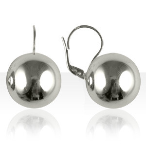 Dormeuses Argent BOULE D18
