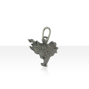 Pendentif Argent CARTE PAYS BASQUE MINI                