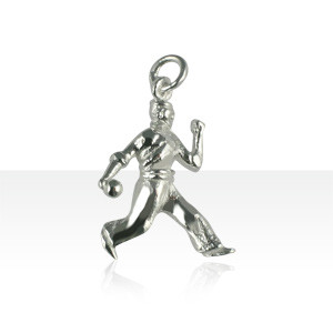 Pendentif Argent JOUEUR DE PELOTE                      