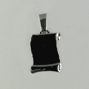 Pendentif Argent PARCHEMIN                             