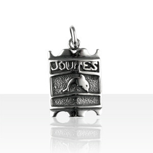 Pendentif Argent PAVOIS DE JOUTES GM                   