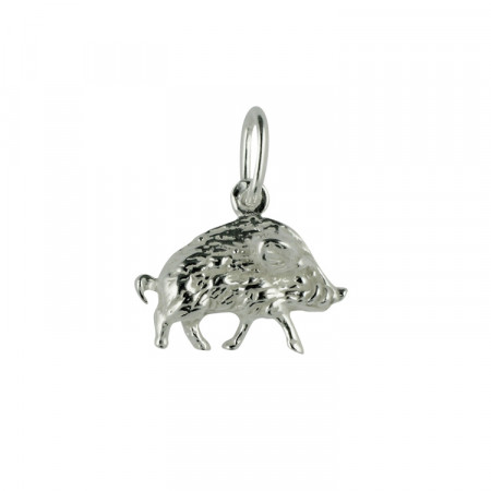 Pendentif Argent SANGLIER