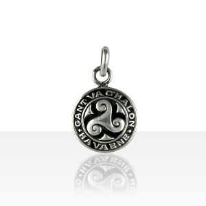 Pendentif Argent TRISKELL PLAT                    