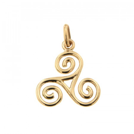 Pendentif triskell Or 18 carats - fabrication francaise