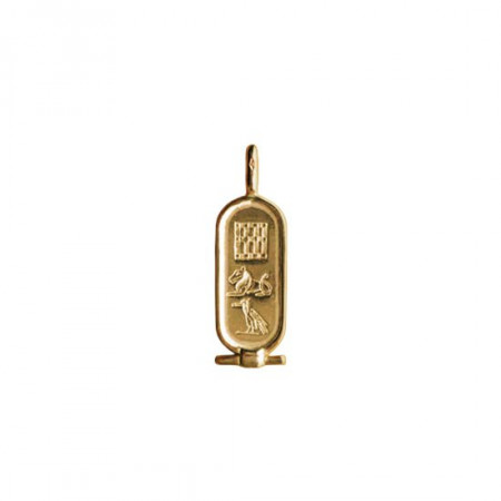 Pendentif Plaqué Or CARTOUCHE 54                          