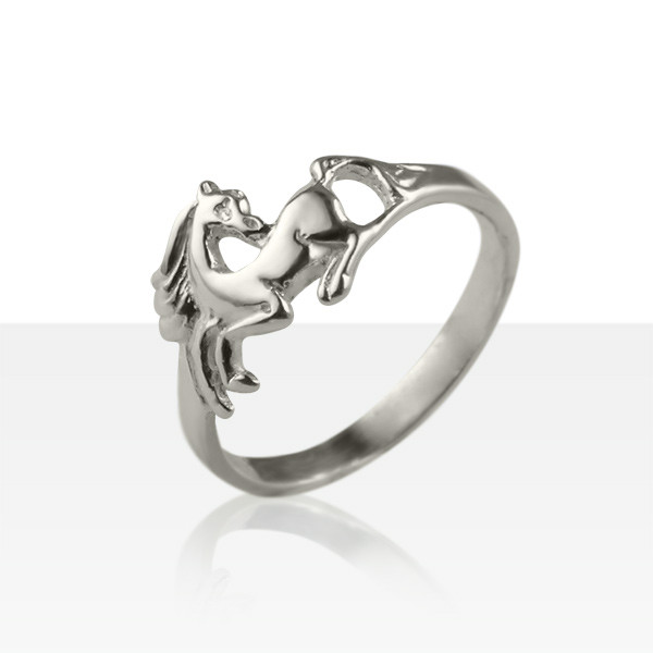 BAGUE CHEVAL Bague Argent cheval stylise Idee cadeau equitation BAGUES EQUESTRES MADILAR