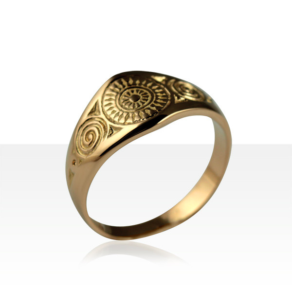 Bague celtique RONDS BRETONS MM Or 18 carats ACHETER BIJOUX BRETONS CELTES KELT