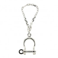 Porte-clés Argent MANILLE                        