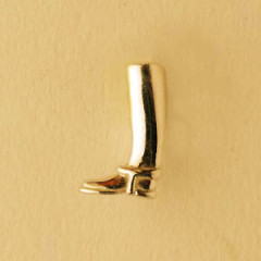 Pin's Plaqué Or BOTTE EQUITATION                