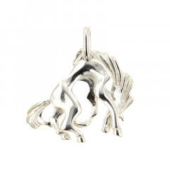 Pendentif Argent CHEVAL RODEO GM                       