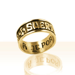 Alliance Or JE PORTE CHANCE 7mm                