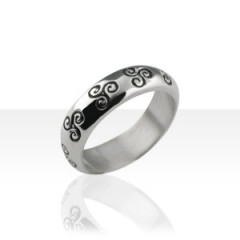 Alliance Triskell Suite Argent 1/2 JONC 