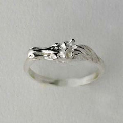 Bague Argent 1 TETE DE CHEVAL MC                  
