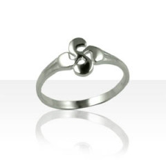Bague Argent CROIX BASQUE PLATE 2                 