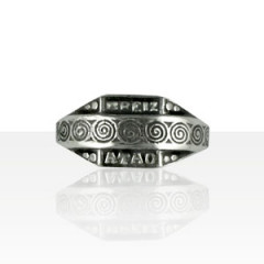 Bague Argent RONDS "Breiz Atao"                  