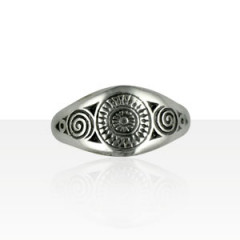 Bague Argent RONDS BRETONS MM                     