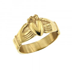 Anneau CLADDAGH Or                               
