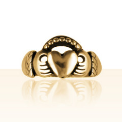 Bague Or CLADDAGH PM                       