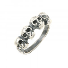 Bague Tête de Mort Argent ANTIKA 