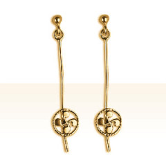 B.O. Or Pendants TIGE CB CORDON                 