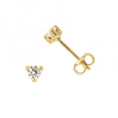 Puces Oxyde 4mm Or 9K - poussette